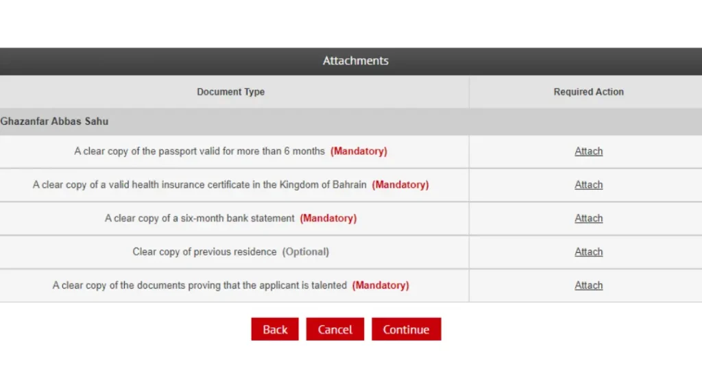 Golden Residency Visa Bahrain