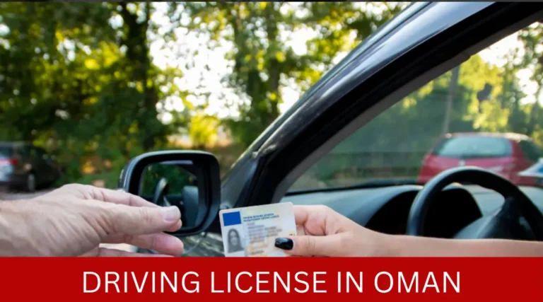 Driving License in Oman- Requirements, Fees, and Application Process in 2024